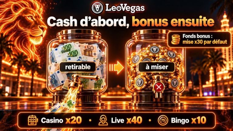 LeoVegas Casino bonus