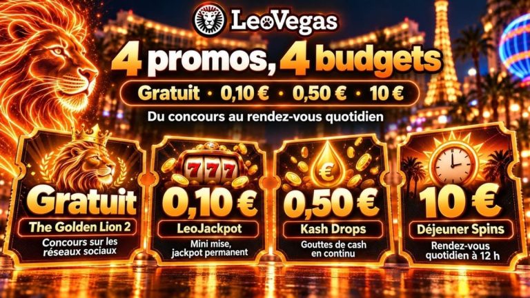 LeoVegas Casino concours quotidien