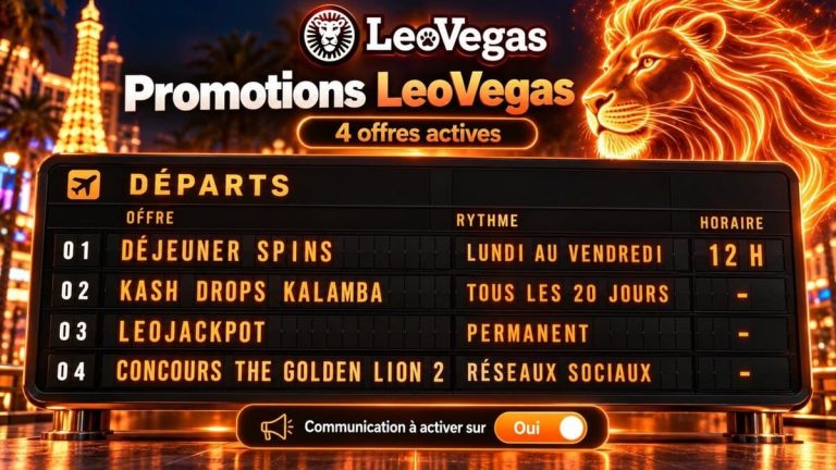 LeoVegas Casino promotions